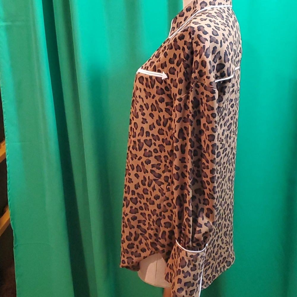 Leopard blouse - Picture 2 of 4